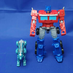 Transformers Rise of the Beasts Optimus Prime Chain Claw 2-Pack Figures